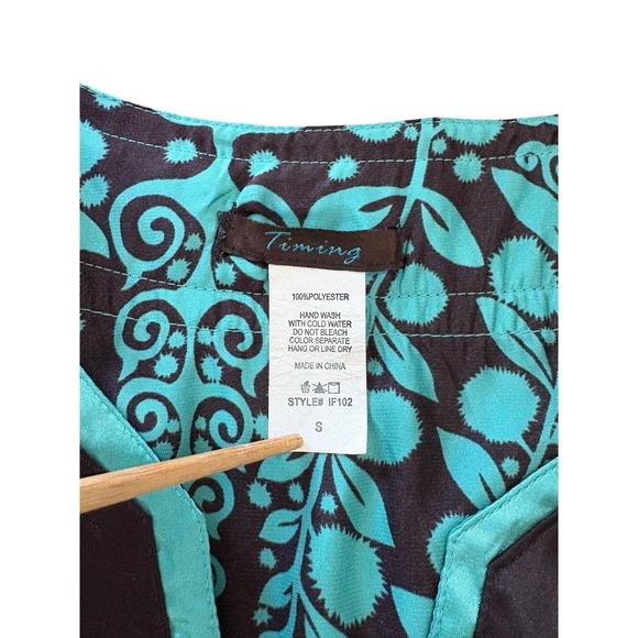 Vtg 90s Satin Babydoll Dress Sz S Empire Waist Mini Boho Y2K Silky Party‎ - Picture 3 of 6